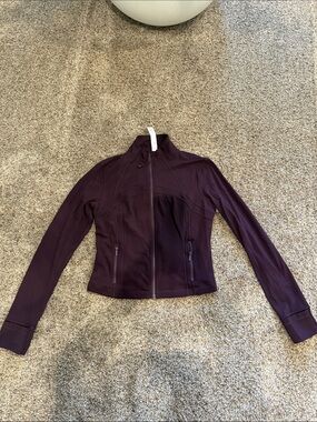 lululemon athletica Plum Full‑Zip Bomber Jacket